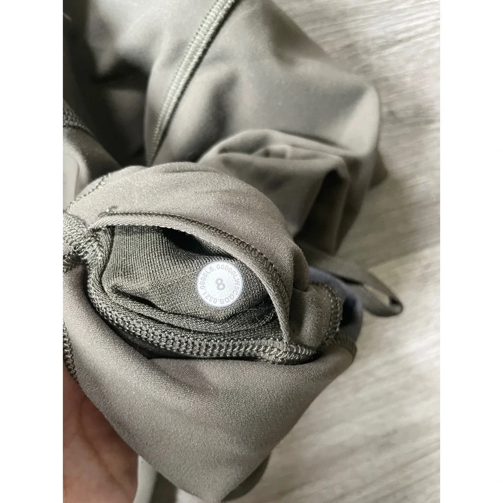 Lululemon Align High Rise Leggings Women's Size 8 Dark Olive Green